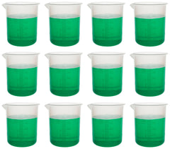 BEAKER POLYPROPYLENE 500ML PACK OF 12