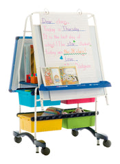 ROYAL READING WRITING CENTER WITH VIBRANT TUB COMBO AND LIDS