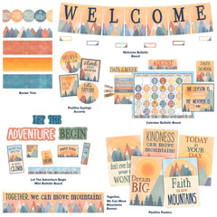 KIT DECOR MOVING MOUNTAINS THEME