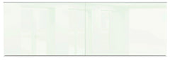 MOORECO GLASS WALL BOARD - FLUENT GLASS WALL OFFICE SERIES - 4X12 - GLOSS WHITE