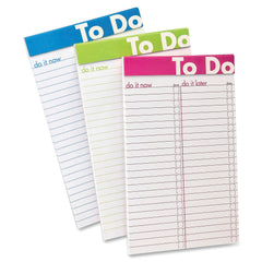 PAD NOTE TO DO 5X8 IN ASST COLORS 50 SHTS