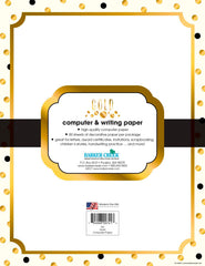 PAPER COMPUTER GOLD 8.5X11 IN 50 SHTS