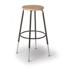 Wenger adjustable ensemble stool - wood seat