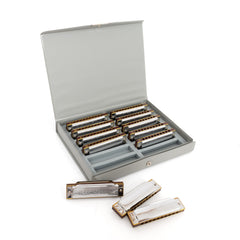 Suzuki Folkmaster set of 12 harmonicas