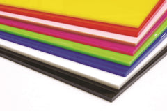 Cast Acrylic 5mm Sheet - 1000 x 500mm Assorted Pack of 8