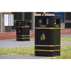 Derby E120 Steel Litter Bin