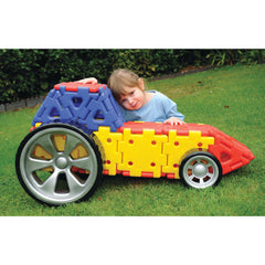 Giant Polydron Vehicle Set 32 Pcs