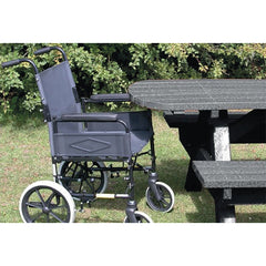 H/Duty Picnic Bench Black/Grey