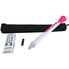 Nuvo Dood/Bag White / Pink Trim