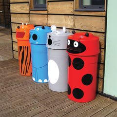 Recycling/Litter Bins 90L- Mouse