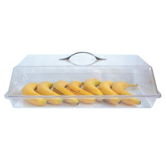 Display Tray Clear Rectangular With