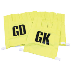 Netball Bib Nylon Medium Yellow