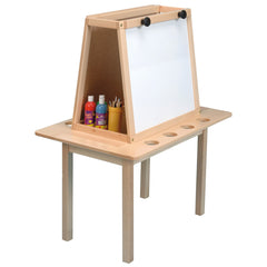 2 Sided Table Easel Solid Beech