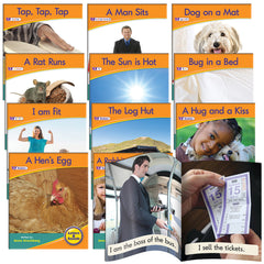 Decodable Readers Phase 2 - Letters Sounds - 6 Pack of 24 Readers