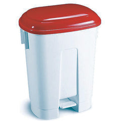 60L Derby Bin Red Lid