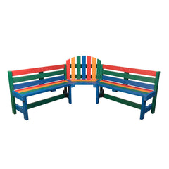 Adult Buddy Bench 900X430X430 Rainbo
