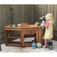 Curved Kitchen Set 3Pce 1500X330X620