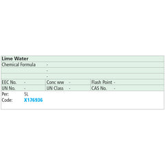 Lime Water 5L