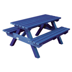 Heavy Duty Picnic Bench Blue