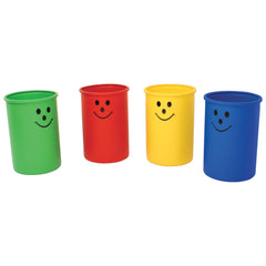 Smiley L/Bin 95Lt O/Top Red