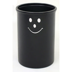 Smiley L/Bin 95Lt O/Top Black