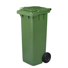 Bin Wheeled 140 Litre Green