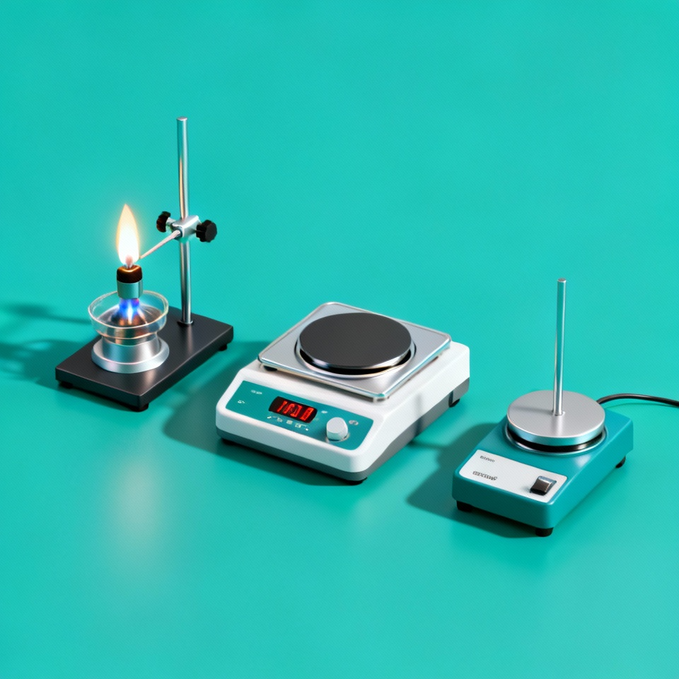 Burners, Hotplates, Stirrers