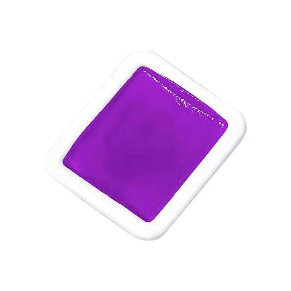 PAINT WATERCOLOR PRANG HALF PAN VIOLET REFILL TWO STRIPS OF 6