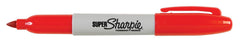 MARKER SHARPIE SUPER RED PACK OF 12