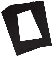 MAT FRAMES 9X12IN BLACK PACK OF 12