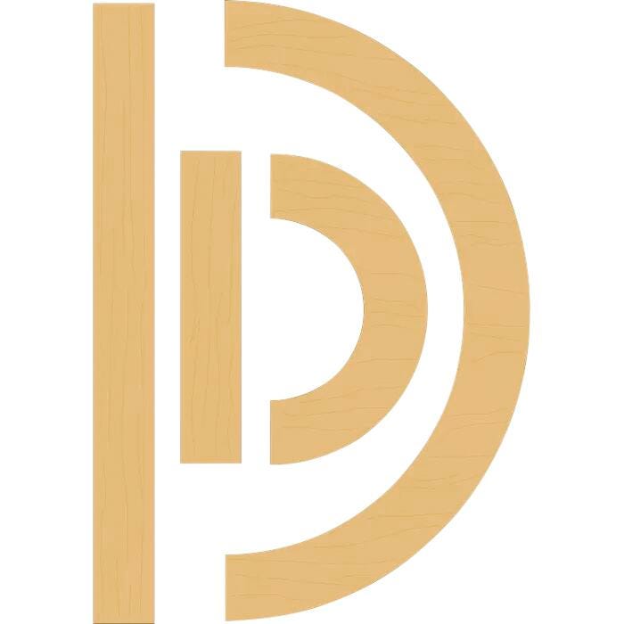 KIT CAPITAL LETTERS WOOD PIECE