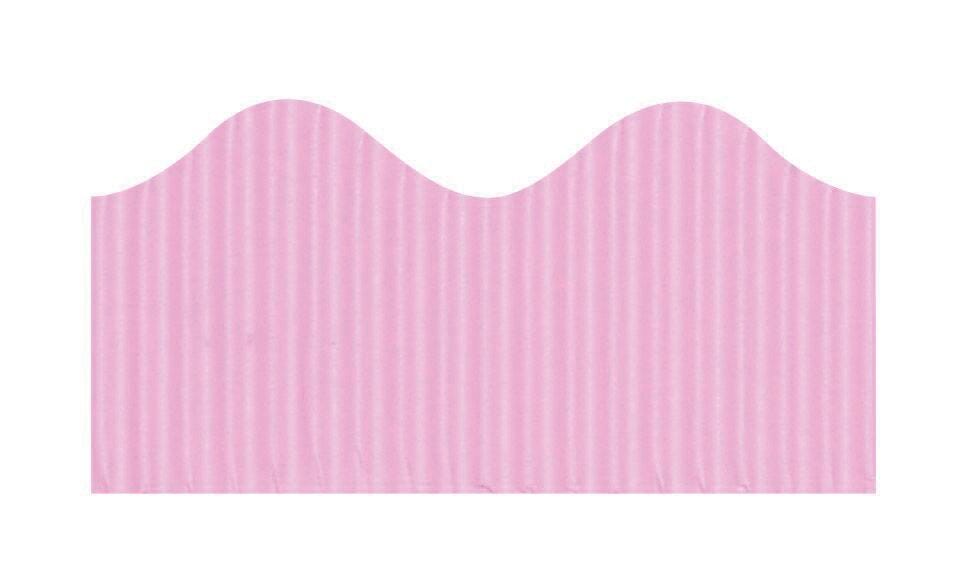 BORDETTE SCALLOPED PINK 2.25INX50FT