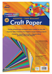 PAPER FADELESS 12X18 IN ASSORTED COLORS 60 SHTS