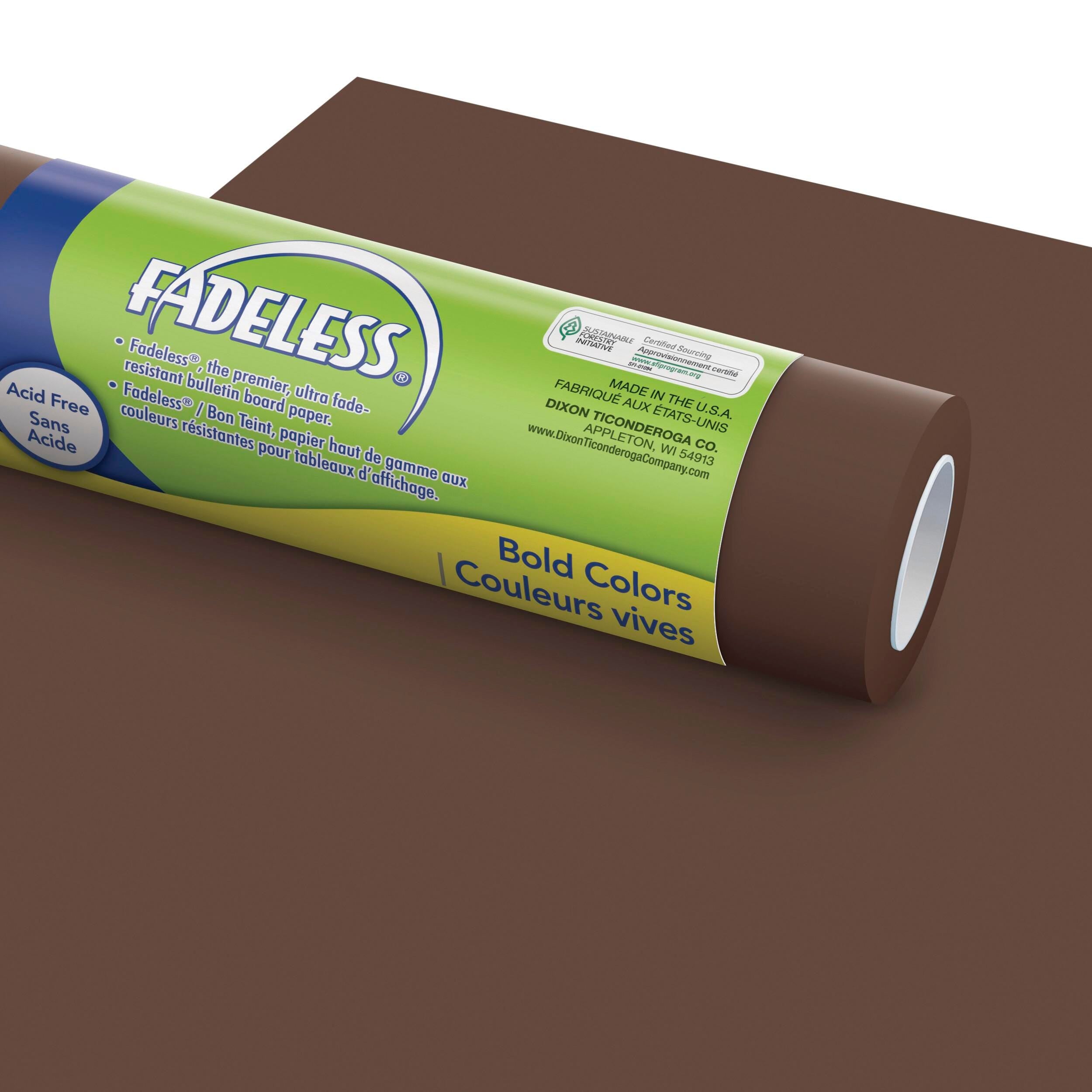 PAPER ROLL FADELESS 24 IN X 60 FT BROWN