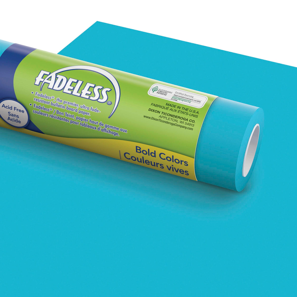 PAPER ROLL FADELESS 24 IN X 60 FT AZURE