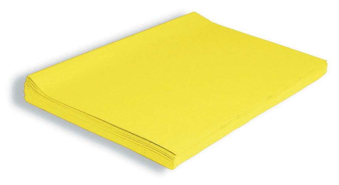 TISSUE 20X30 CANARY QUIRE OF 24 SHTS