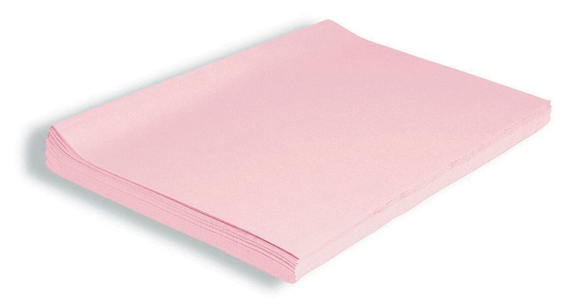 TISSUE 20X30 BABY PINK QUIRE OF 24 SHTS