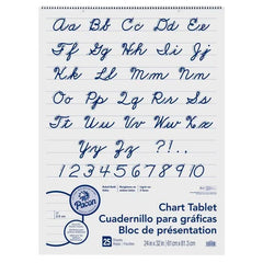 PAPER CHART 24X32 1 INCH RULED 25 SHTS