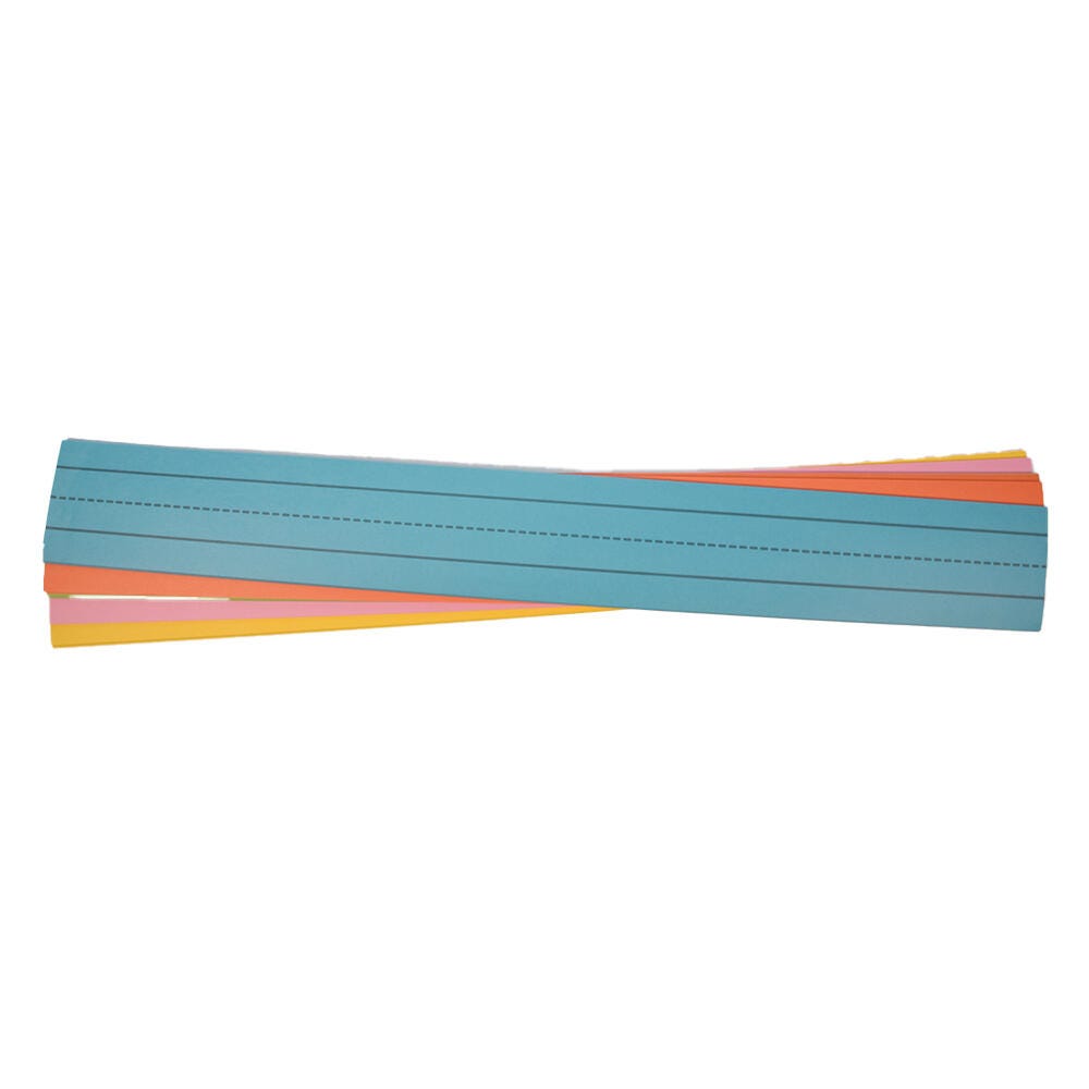 PAPER SENTENCE STRIPS 3X24 RAINBOW SCHOOL SMART PK OF 100