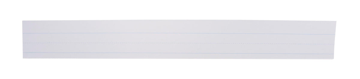 PAPER SENTENCE STRIPS 3X24 WHITE SCHOOL SMART PK OF 100