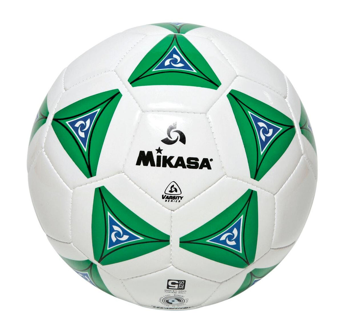 BALL SOCCER SIZE 5 WHITE/GREEN