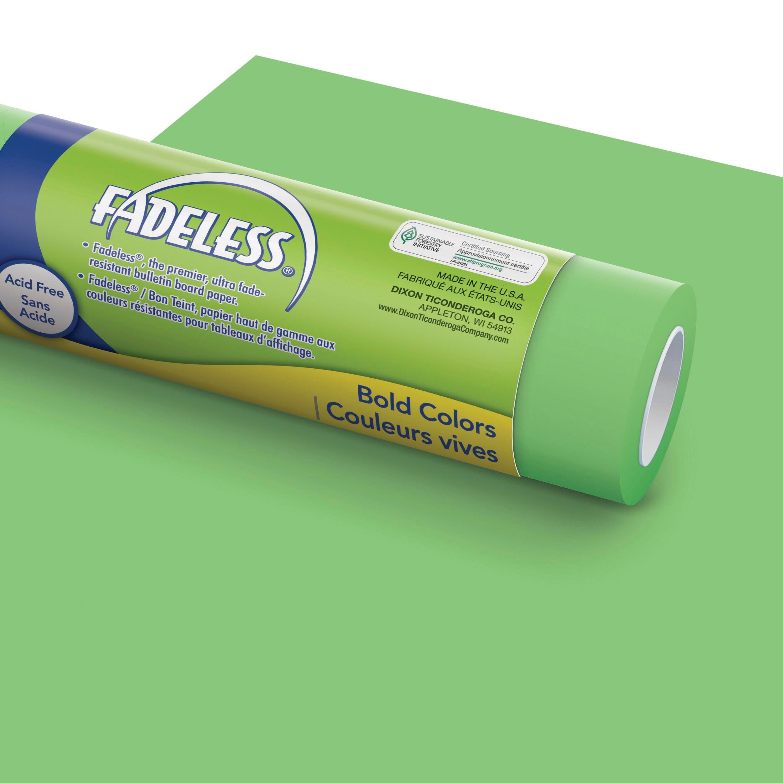 PAPER ROLL FADELESS 48 IN X 50 FT NILE GREEN