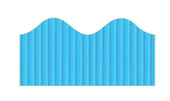 BORDETTE SCALLOPED BRIGHT BLUE 2.25INX50FT