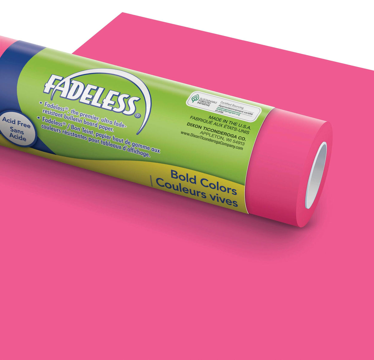 PAPER ROLL FADELESS 48 IN X 50 FT MAGENTA