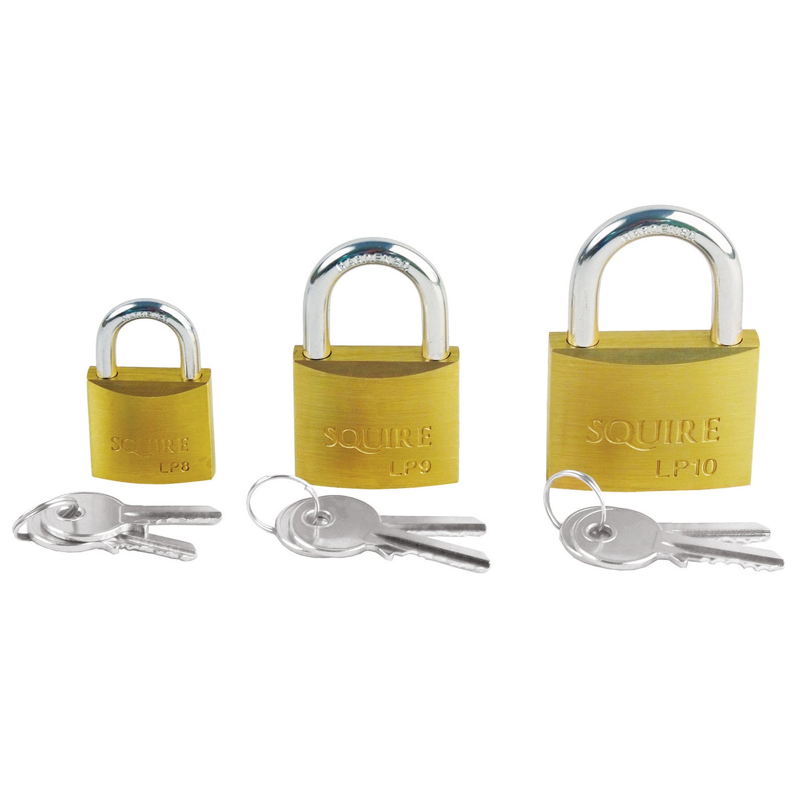 Padlock Brass Body 30Mm Open Shackle