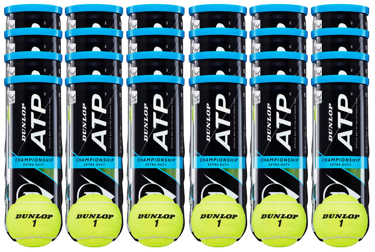 BALL TENNIS CHAMPIONSHIP DUNLOP CASE OF 24