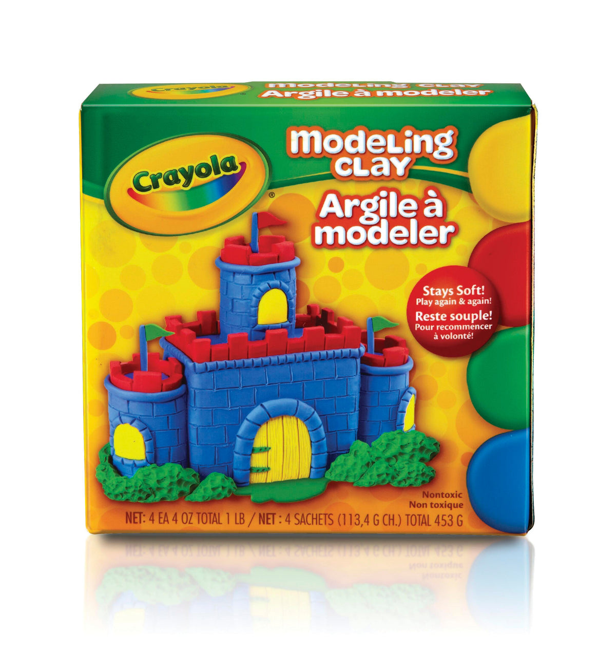 CLAY MODELING CRAYOLA ASSORTED COLORS SET OF 4