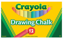 CHALK DRAWING CRAYOLA SET OF 12