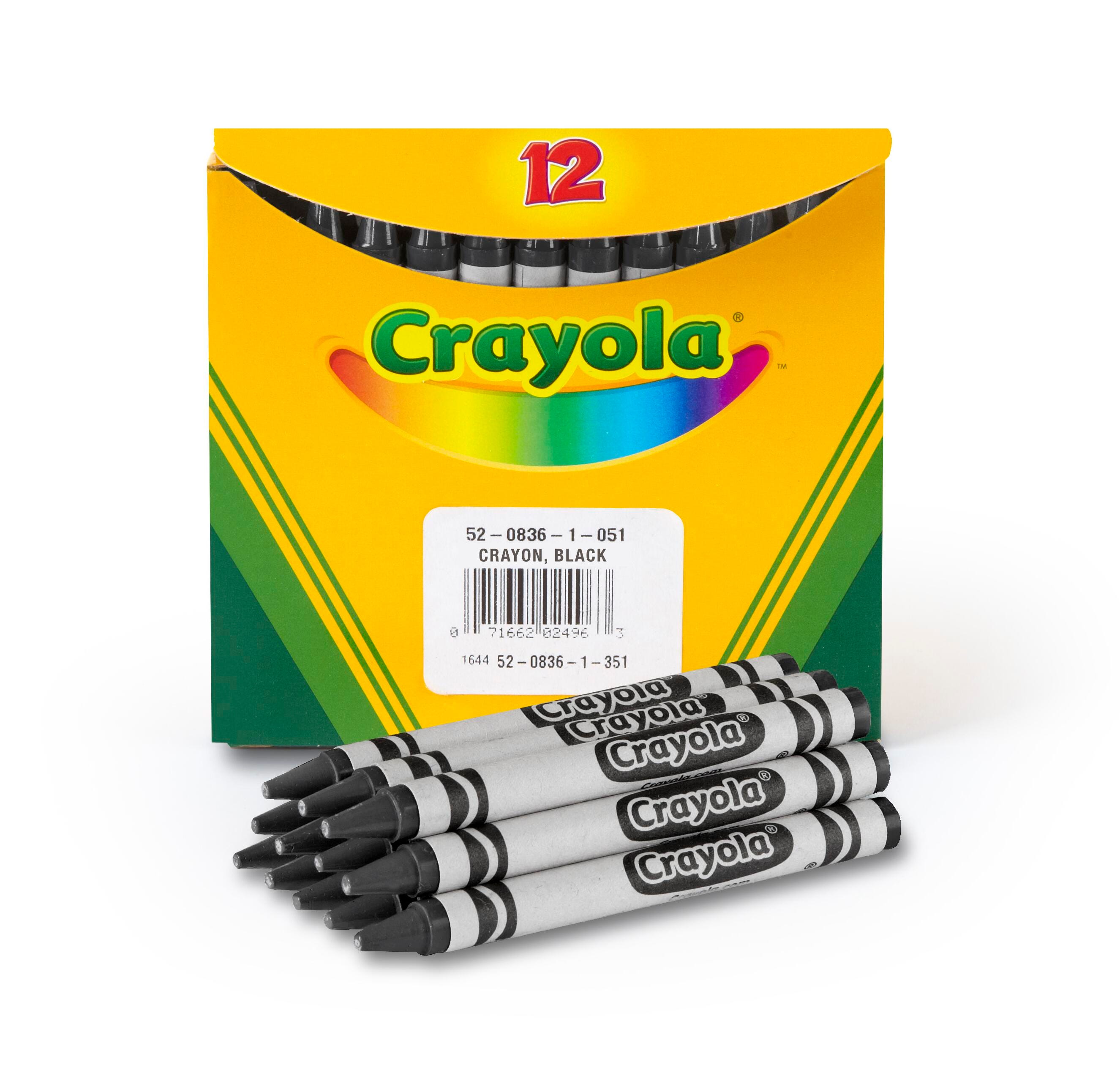 CRAYONS CRAYOLA STANDARD BLACK REFILLS PACK OF 12