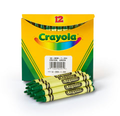 CRAYONS CRAYOLA STANDARD GREEN REFILLS PACK OF 12